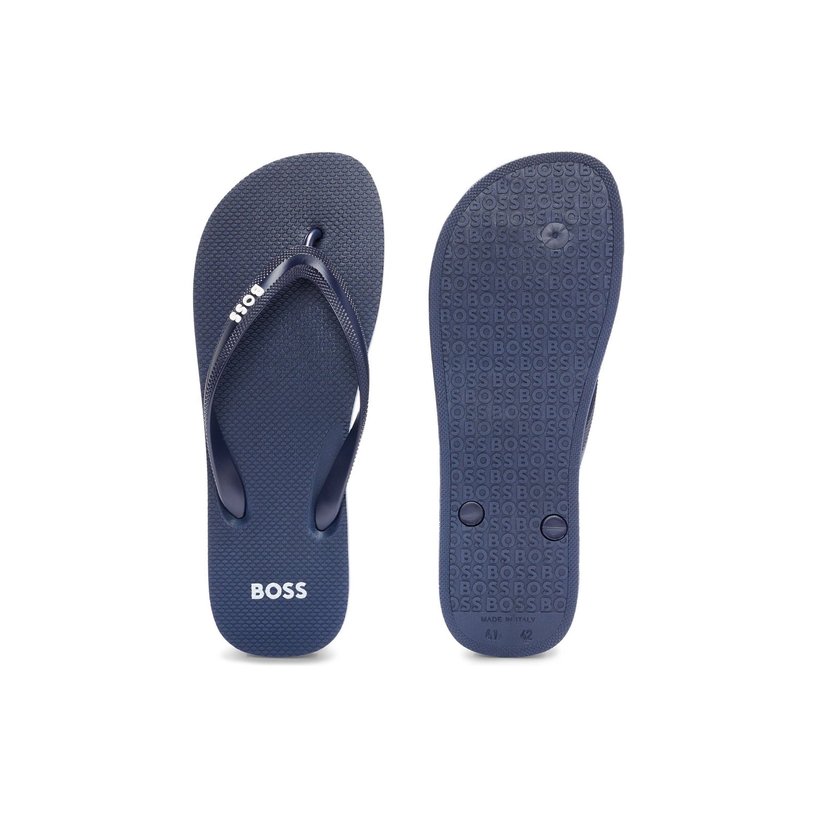 BOSS FLIP-FLOPS WITH BRANDED STRAP - Yooto