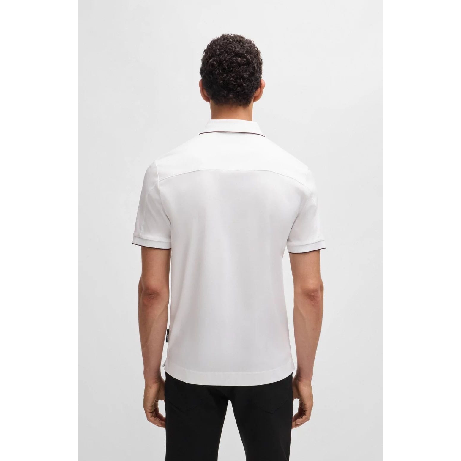 BOSS PORSCHE X BOSS REGULAR-FIT POLO SHIRT IN MERCERISED COTTON