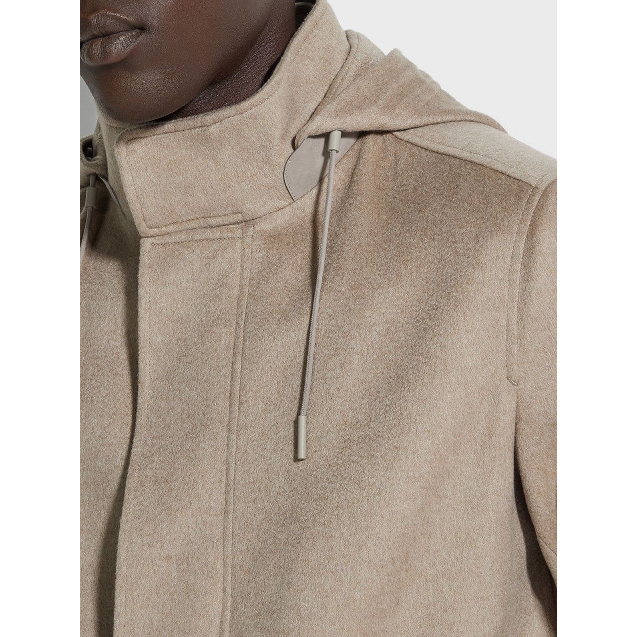 ZEGNA OASI CASHMERE ELEMENTS CIMA OVERJACKET