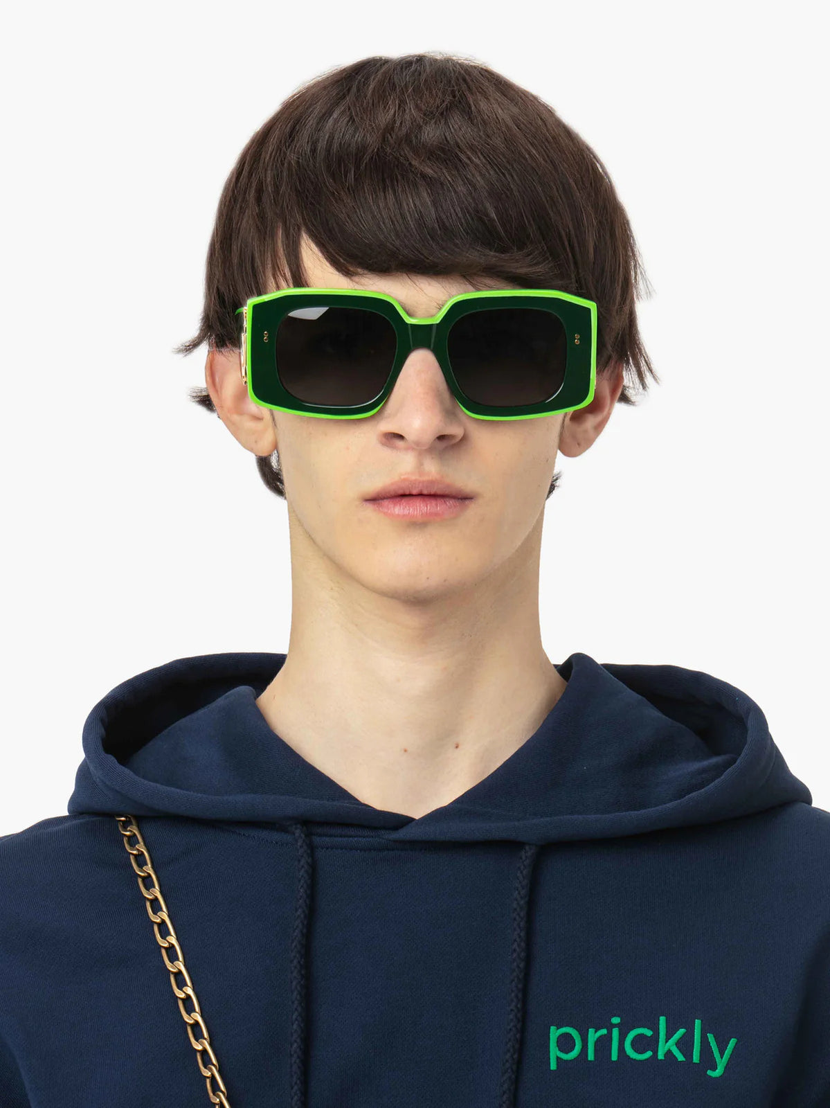 JW Anderson LARGE SQUARE BUMPER SUNGLASSES