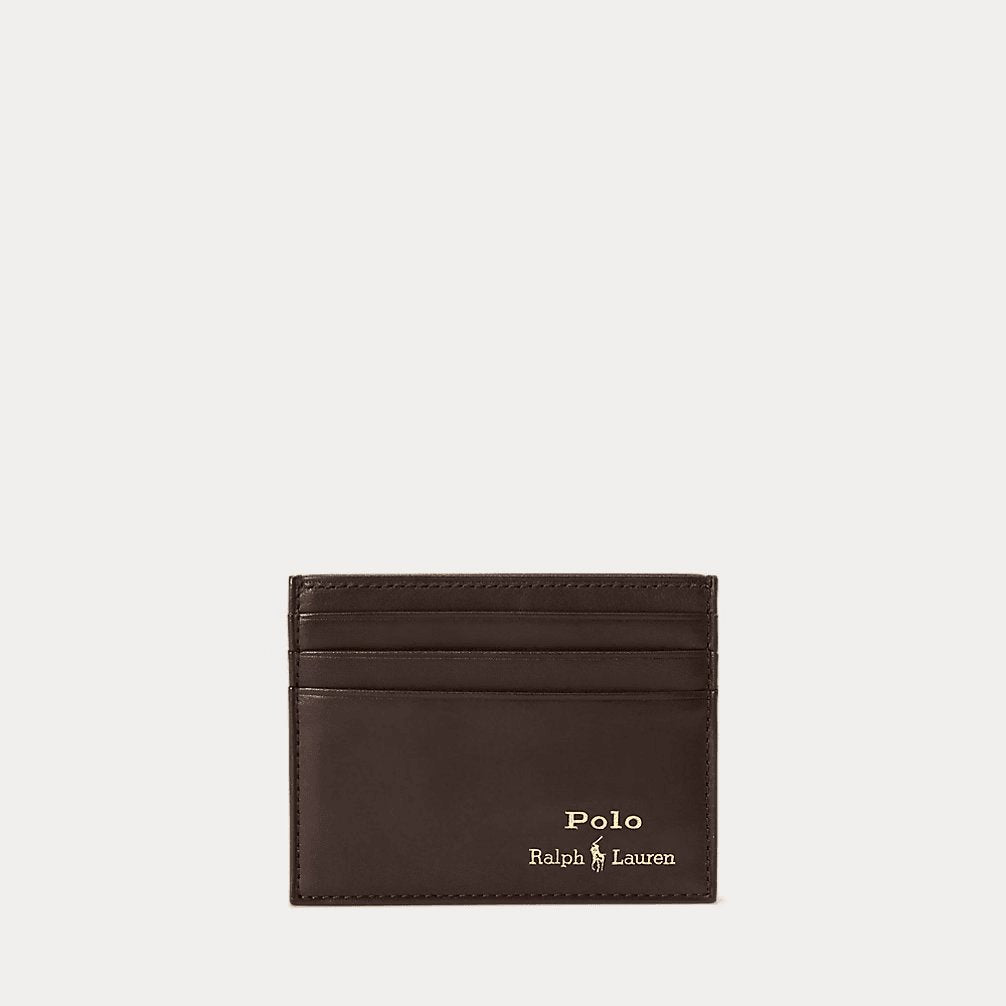 RALPH LAUREN Suffolk Slim Leather Card Case