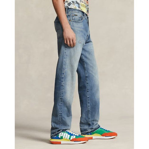 Load image into Gallery viewer, RALPH LAUREN Heritage Straight Distressed Jean
