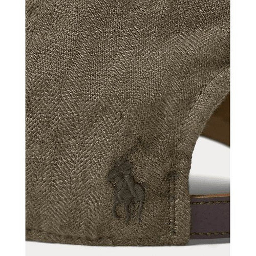 Load image into Gallery viewer, RALPH LAUREN Linen Herringbone Ball Cap
