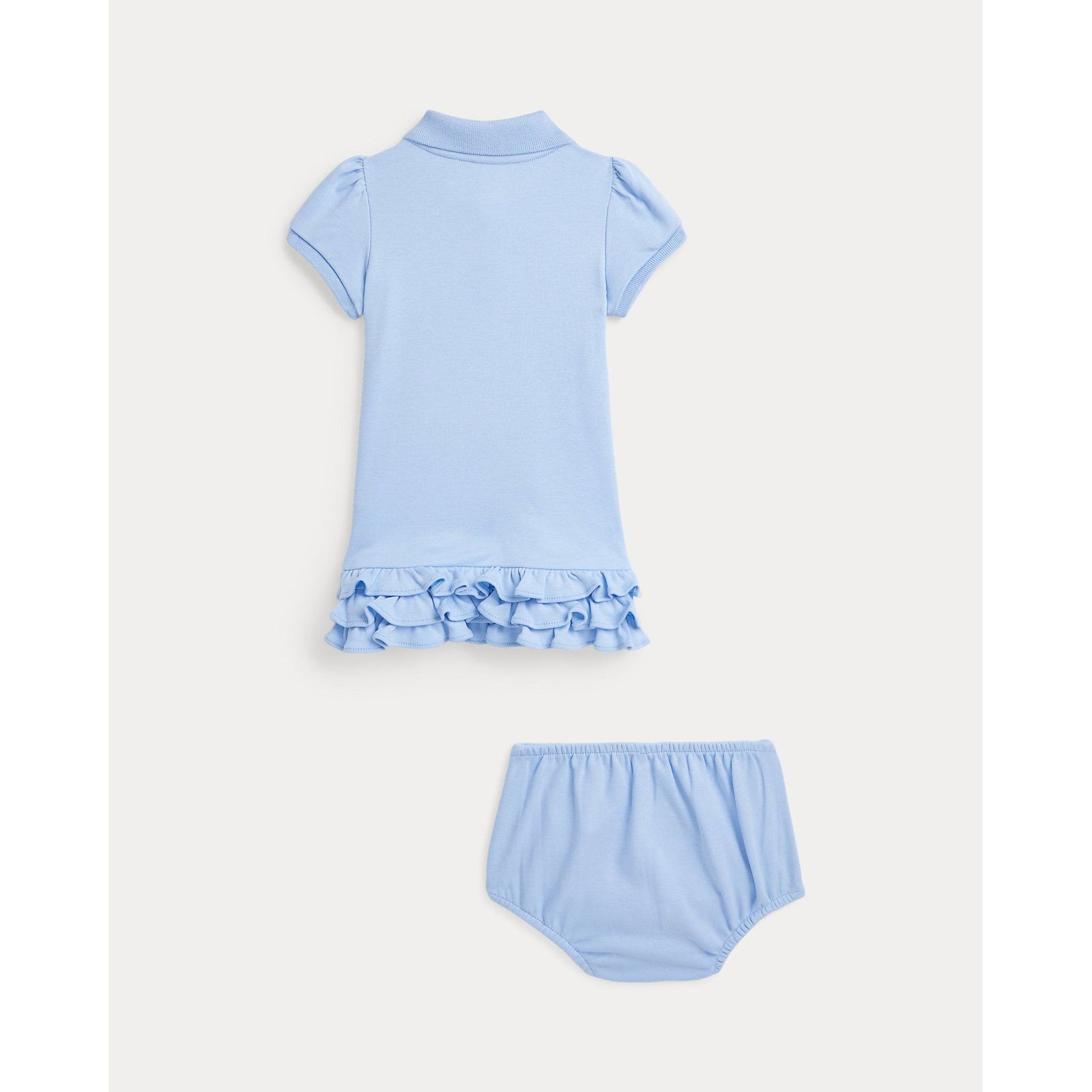 POLO RALPH LAUREN SOFT COTTON POLO DRESS & BLOOMER