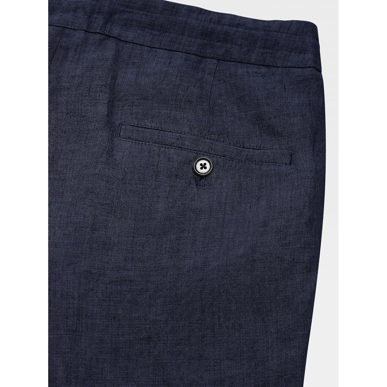 ZEGNA PURE LINEN SHORT PANTS