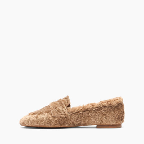 CASADEI Valsenales Faux Fur Loafers