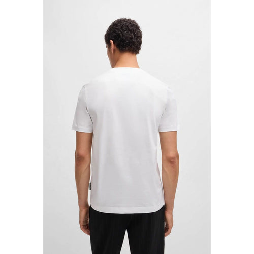 Load image into Gallery viewer, BOSS PORSCHE X BOSS MERCERISED-COTTON T-SHIRT WITH SPECIAL BRANDING
