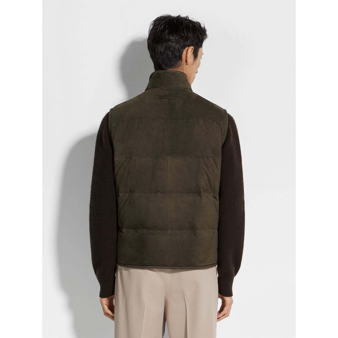 ZEGNA SUEDE VEST