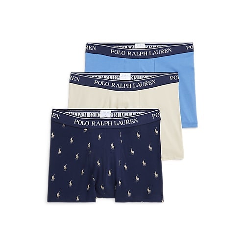 POLO RALPH LAUREN CLASSIC STRETCH-COTTON TRUNK 3-PACK - Yooto