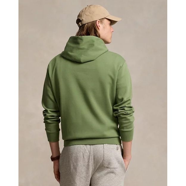 RALPH LAUREN Logo Double-Knit Hoodie