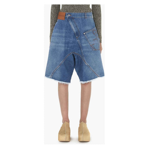 Load image into Gallery viewer, JW ANDERSON TWISTED WORKWEAR DENIM SHORTS - Yooto

