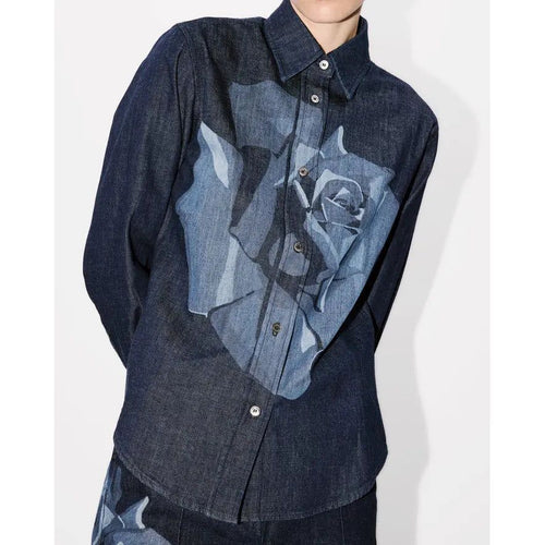 Load image into Gallery viewer, KENZO &#39;KENZO ROSE&#39; FITTED SHIRT - Yooto
