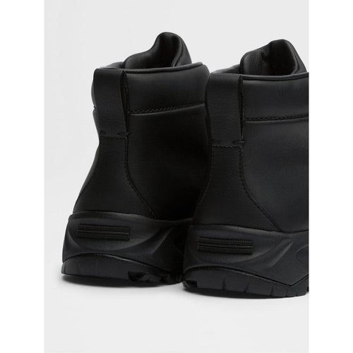 Load image into Gallery viewer, ZEGNA BLACK LEATHER TRIPLE STITCH™ VETTA SNEAKERS
