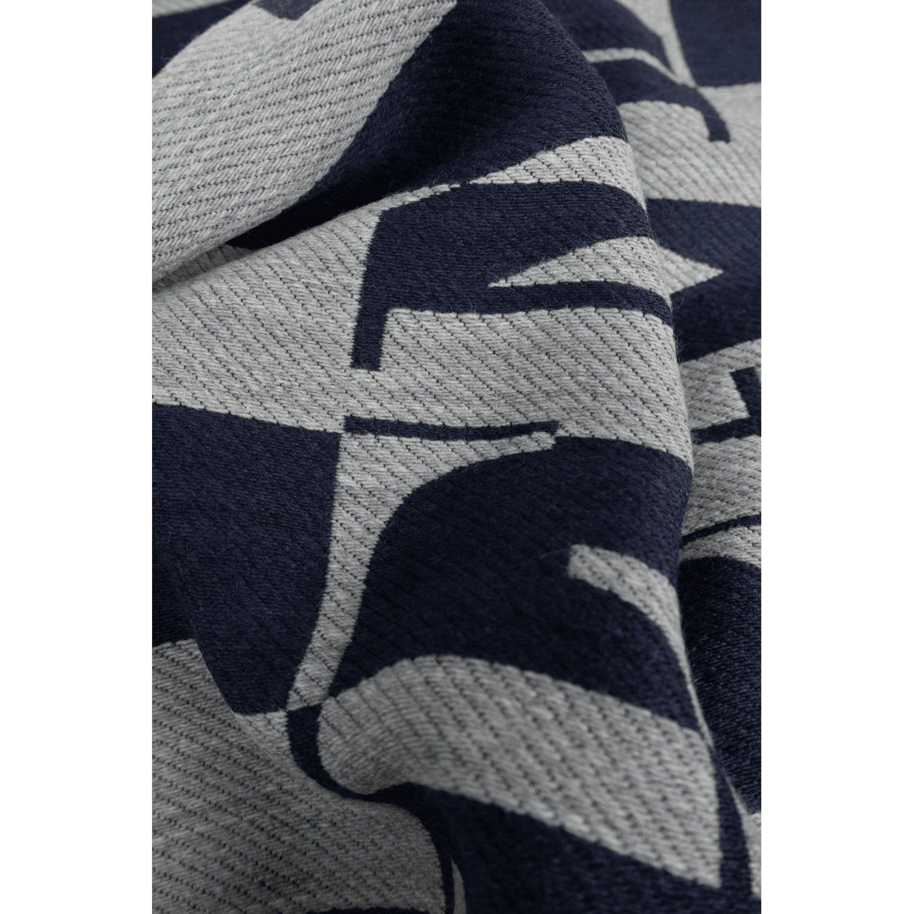 EMPORIO ARMANI logo-jacquard scarf