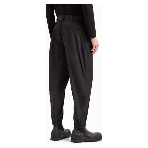 Load image into Gallery viewer, EMPORIO ARMANI LIGHTWEIGHT NYLON TROUSERS WITH STRETCH ANKLE CUFFS - Yooto
