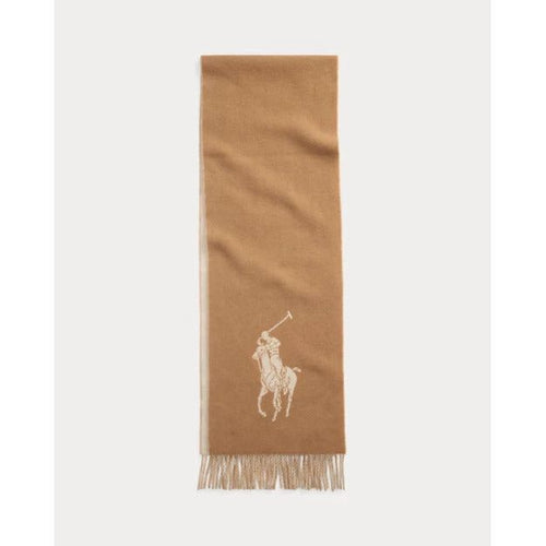 Load image into Gallery viewer, RALPH LAUREN Big Pony Wool Scarf
