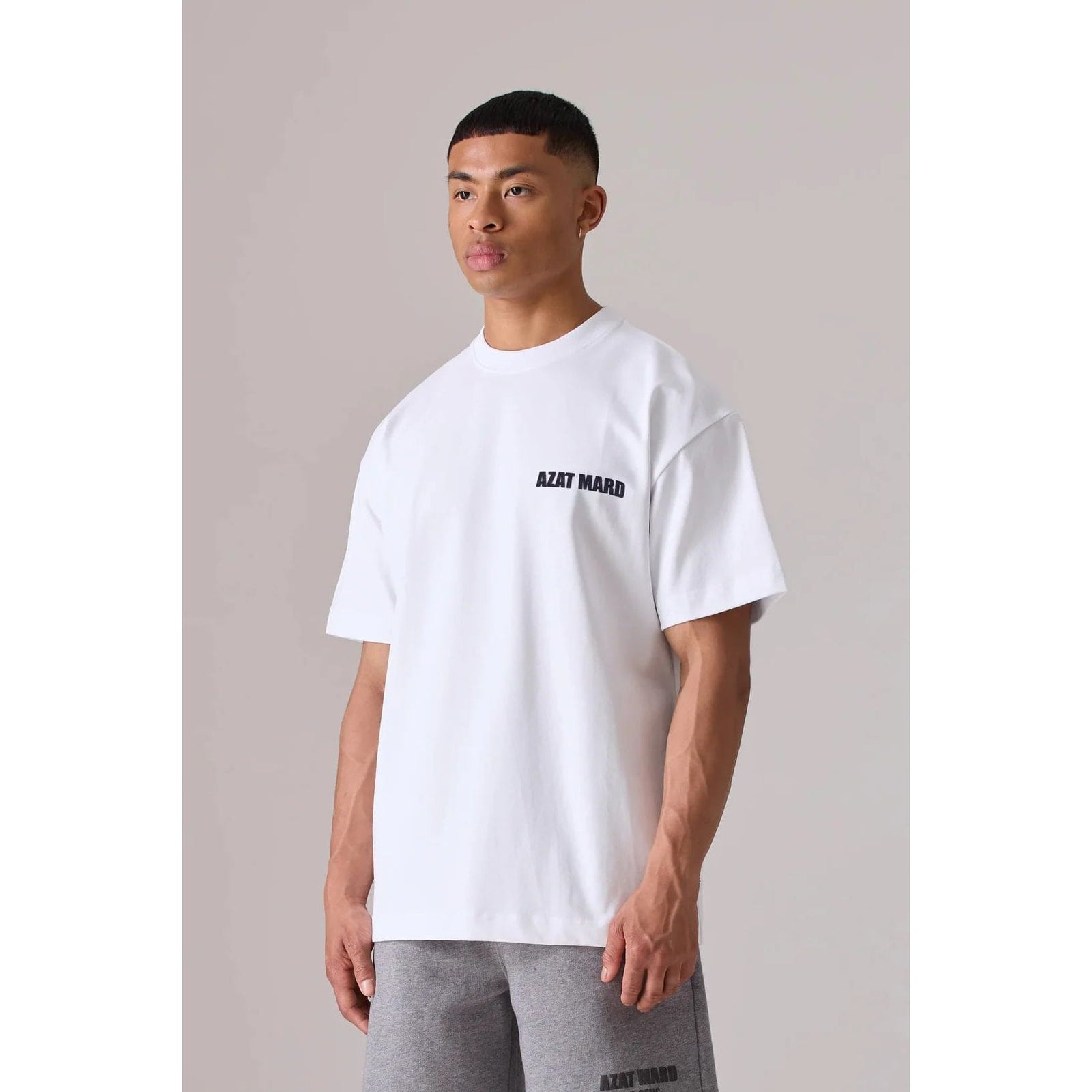 AZAT MARD WHITE CREST T-SHIRT