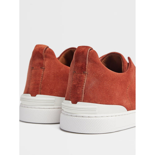 Load image into Gallery viewer, ZEGNA SUEDE TRIPLE STITCH™ LOW TOP SNEAKERS
