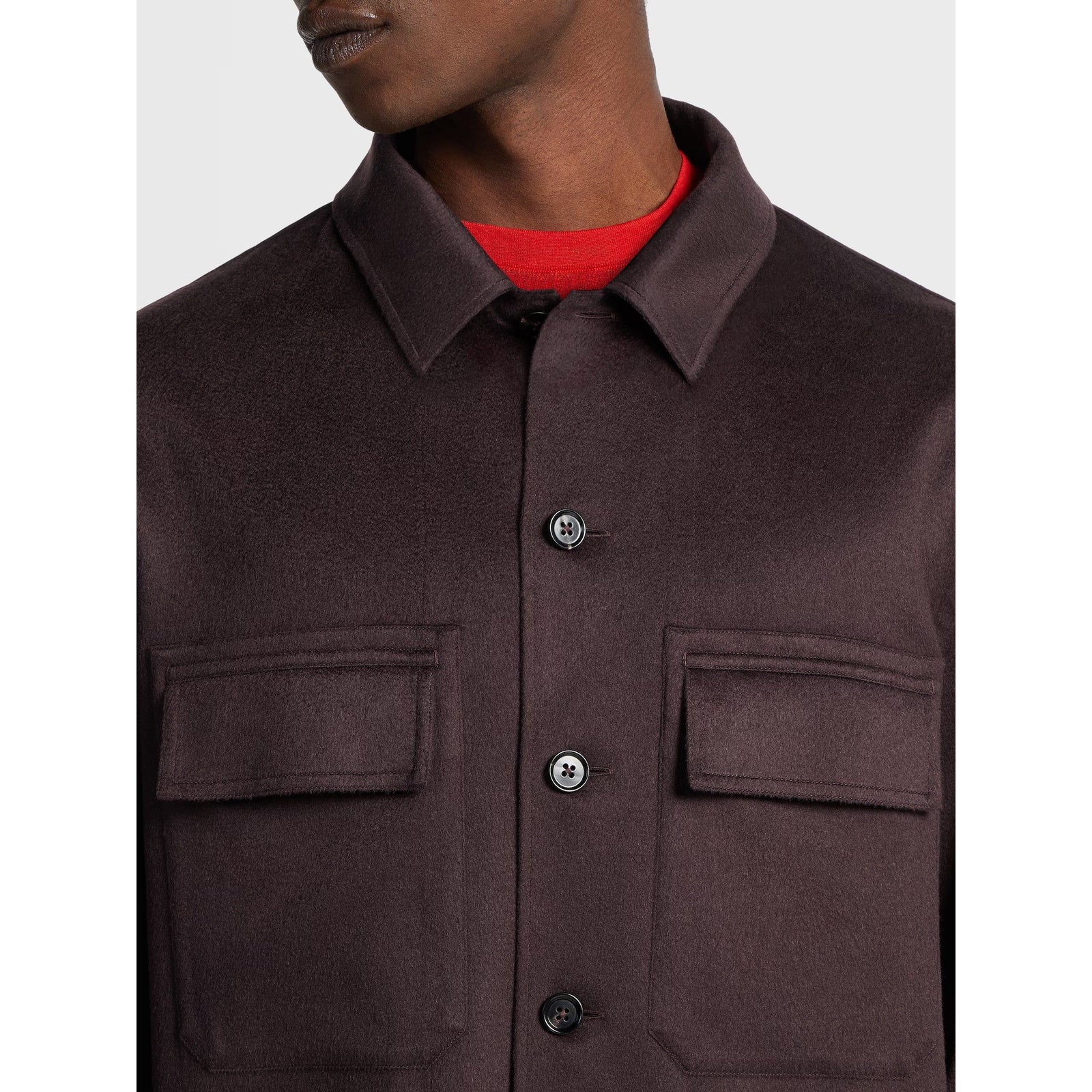 ZEGNA OASI CASHMERE ALBA OVERSHIRT