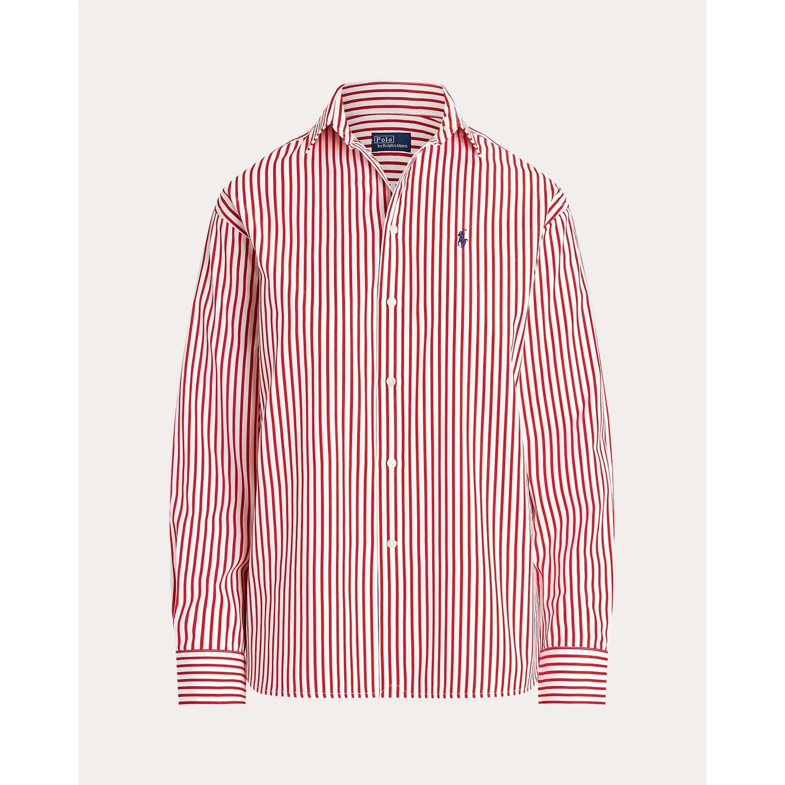 RALPH LAUREN Relaxed Fit Striped Cotton Shirt