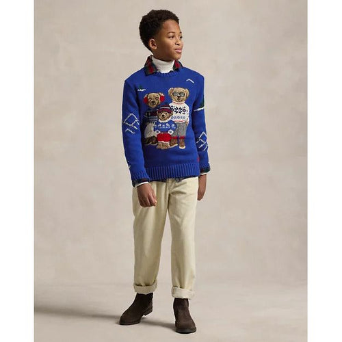 Load image into Gallery viewer, RALPH LAUREN Polo Bear Family Jumper
