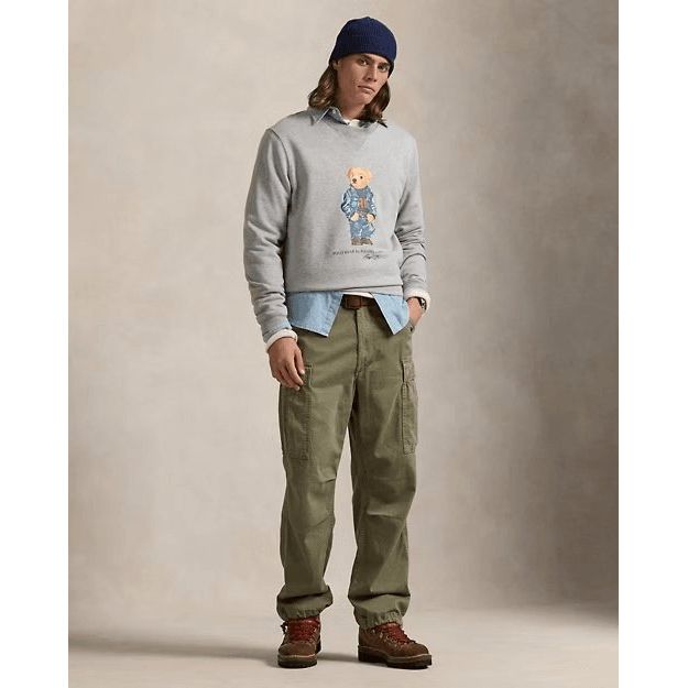 RALPH LAUREN Polo Bear Fleece Sweatshirt