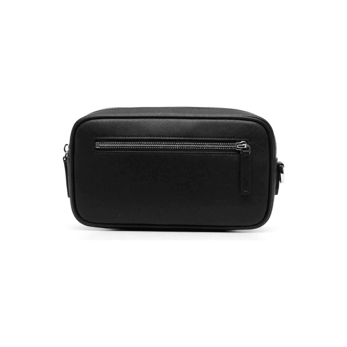 EMPORIO ARMANI Eagle-plaque zipped wash bag