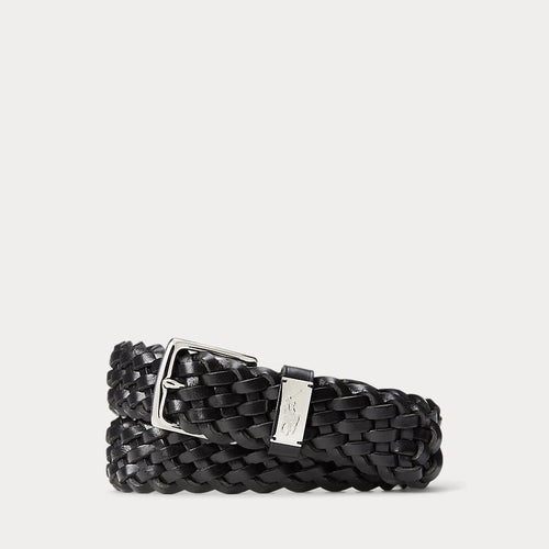 Load image into Gallery viewer, RALPH LAUREN Braided Leather Belt
