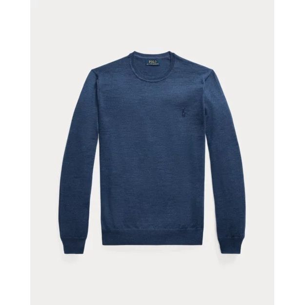 RALPH LAUREN Slim Fit Washable Wool Crewneck Jumper