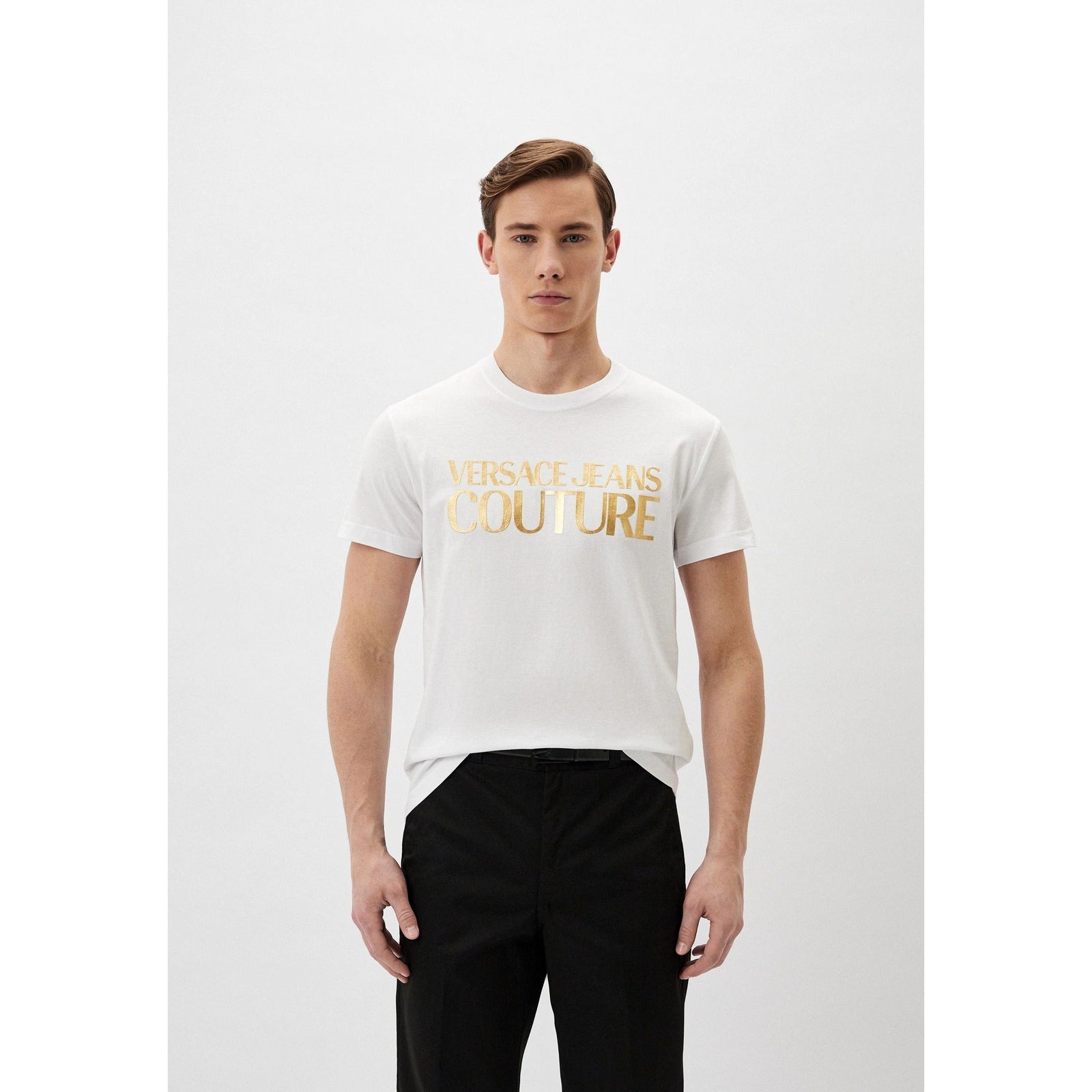 VERSACE JEANS COUTURE SHORT SLEEVE T-SHIRT - Yooto