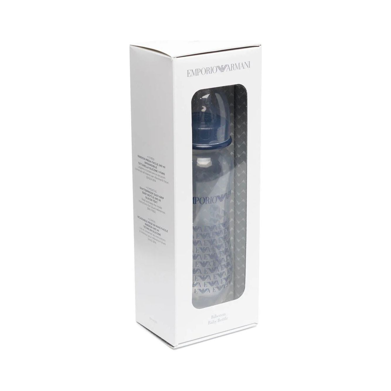 EMPORIO ARMANI KIDS LOGO-PRINT BABY BOTTLE