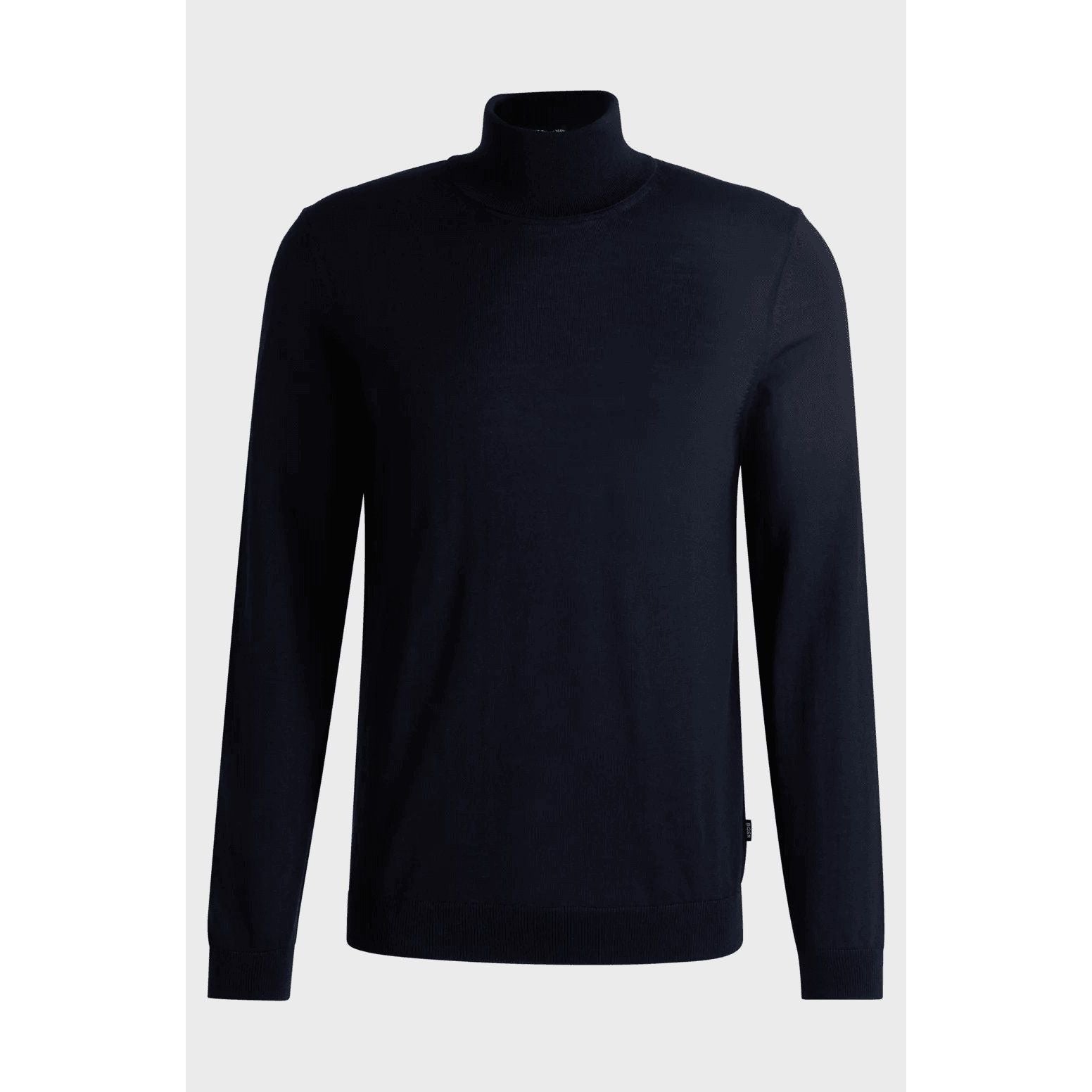 BOSS SLIM-FIT ROLLNECK SWEATER IN MERINO WOOL