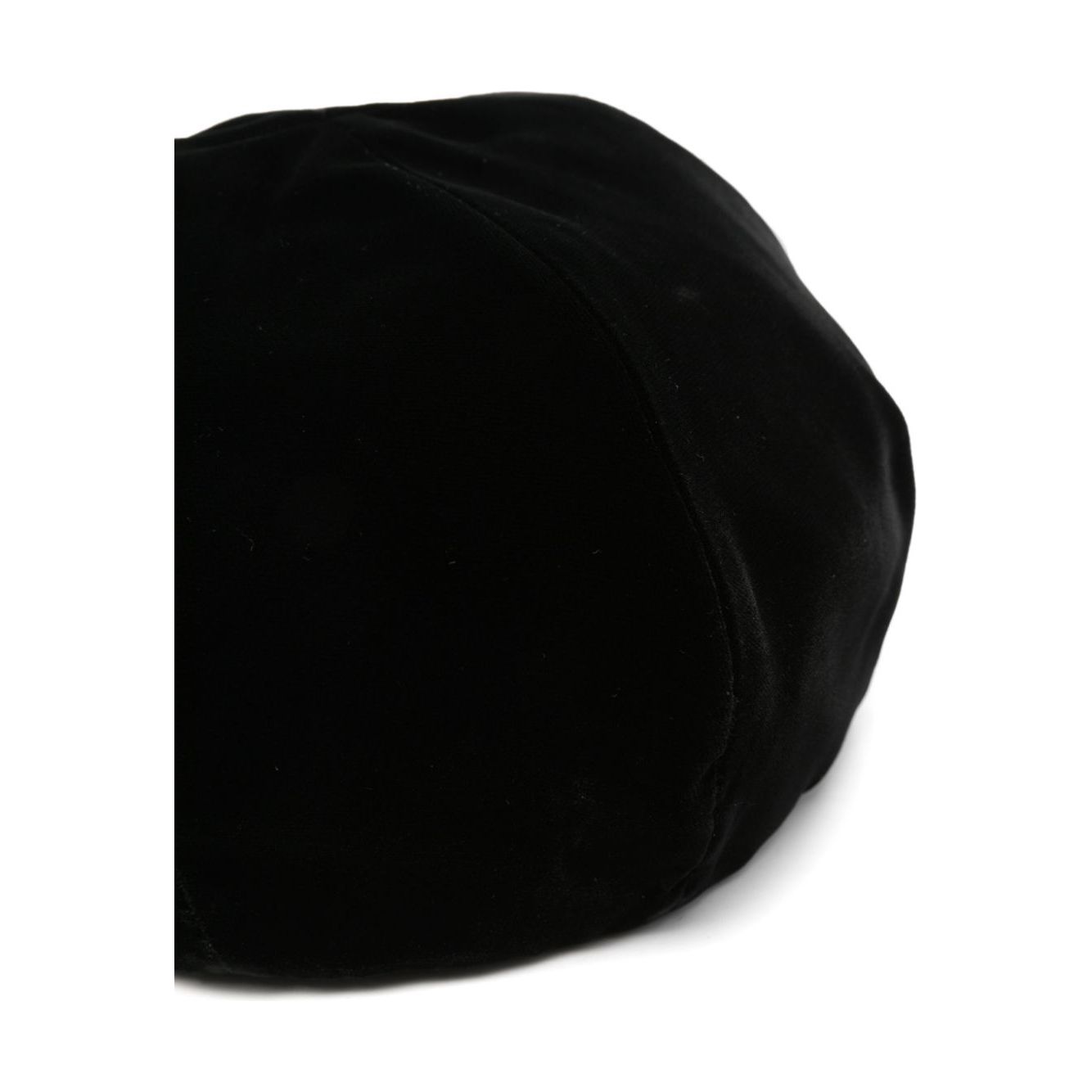 EMPORIO ARMANI velvet beret hat