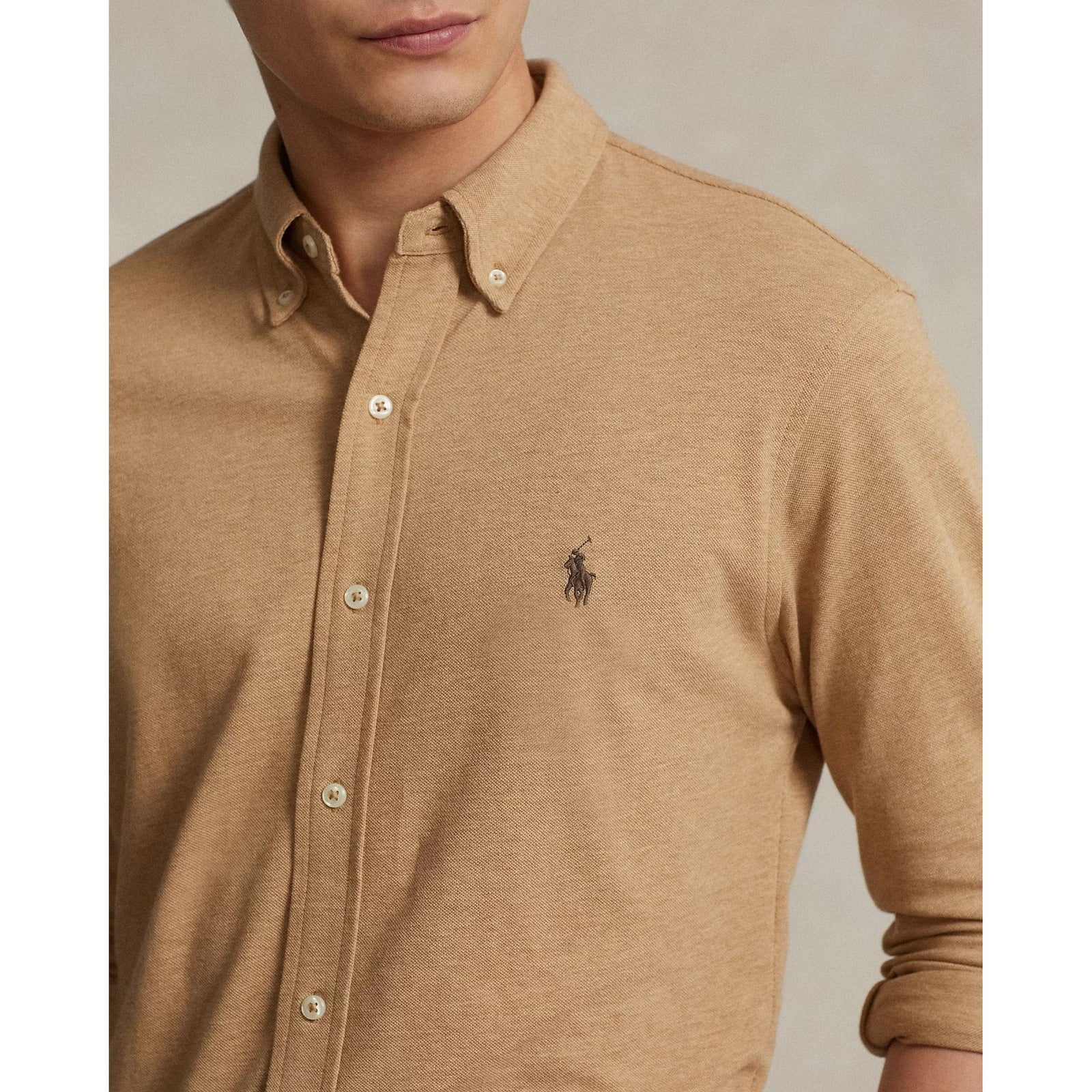 POLO RALPH LAUREN FEATHERWEIGHT MESH SHIRT