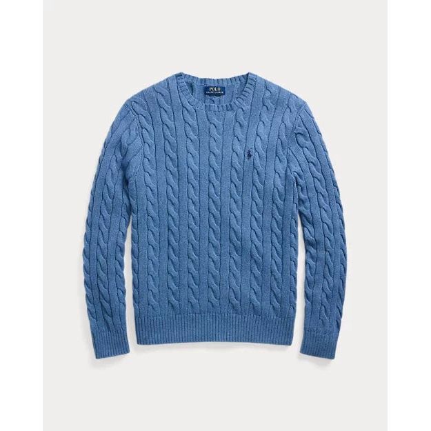 RALPH LAUREN Cable-Knit Cotton Jumper