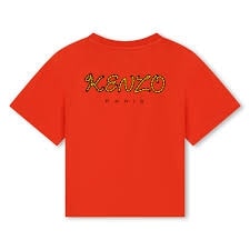 KENZO KIDS EMBROIDERED COTTON T-SHIRT - Yooto