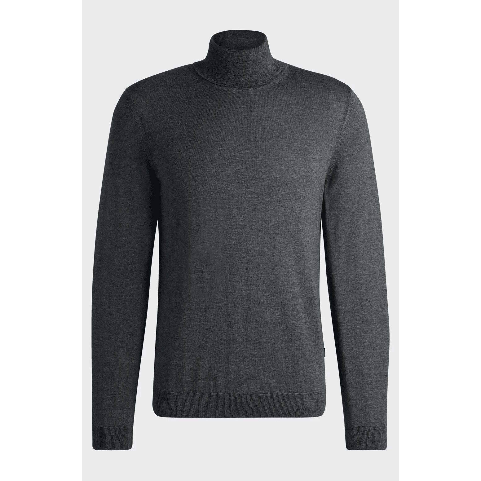 BOSS SLIM-FIT ROLLNECK SWEATER IN MERINO WOOL