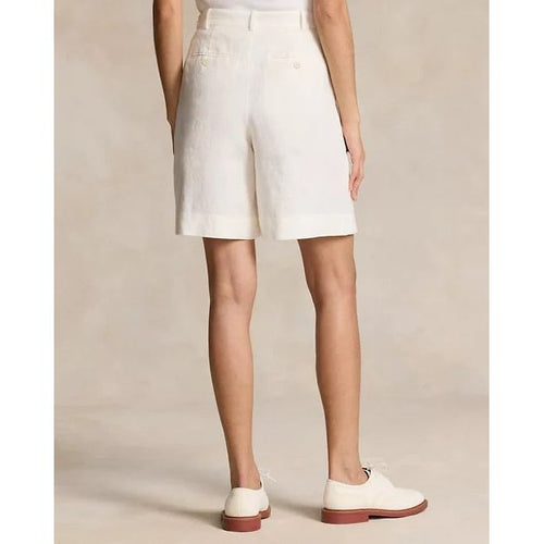 Load image into Gallery viewer, POLO RALPH LAUREN LONG PLEATED LINEN SHORT - Yooto
