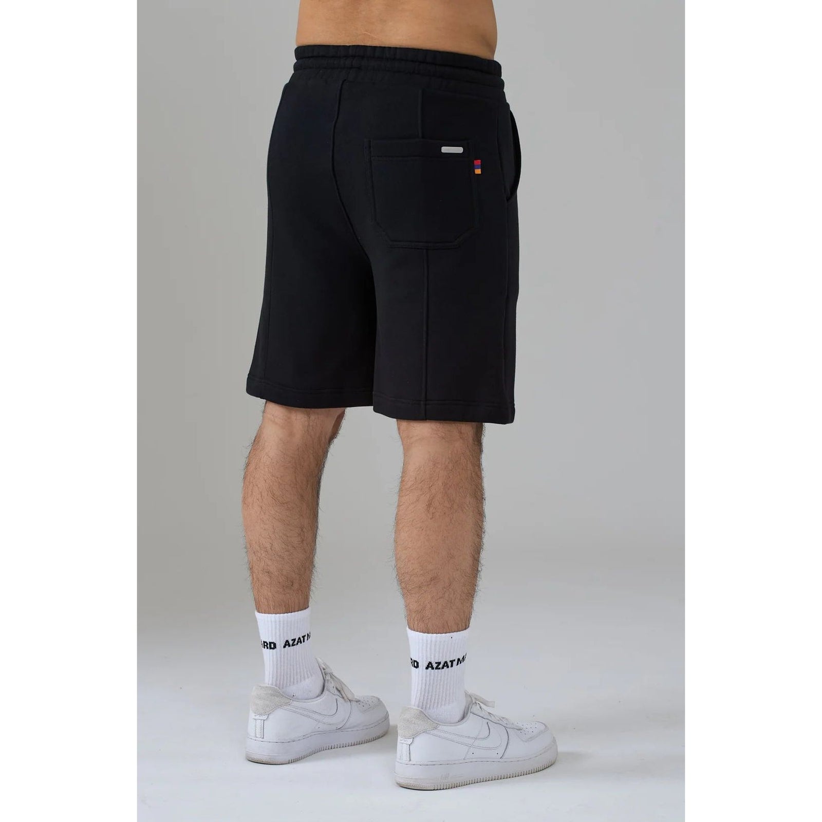 AZAT MARD LES GENS BLACK SHORTS - Yooto