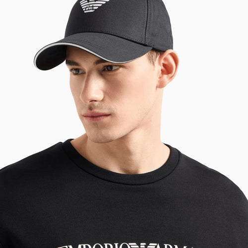 Load image into Gallery viewer, EMPORIO ARMANI Eagle-print baseball cap
