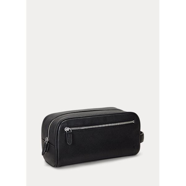 POLO RALPH LAUREN SAFFIANO LEATHER TRAVEL CASE - Yooto