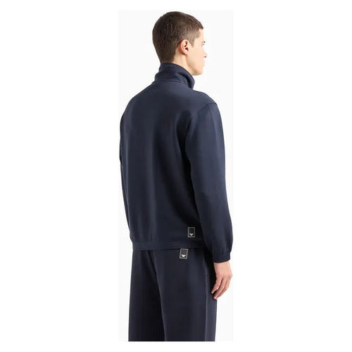 Load image into Gallery viewer, EMPORIO ARMANI TRAVEL ESSENTIALS FULL-ZIP SWEATSHIRT IN DOUBLE JERSEY - Yooto
