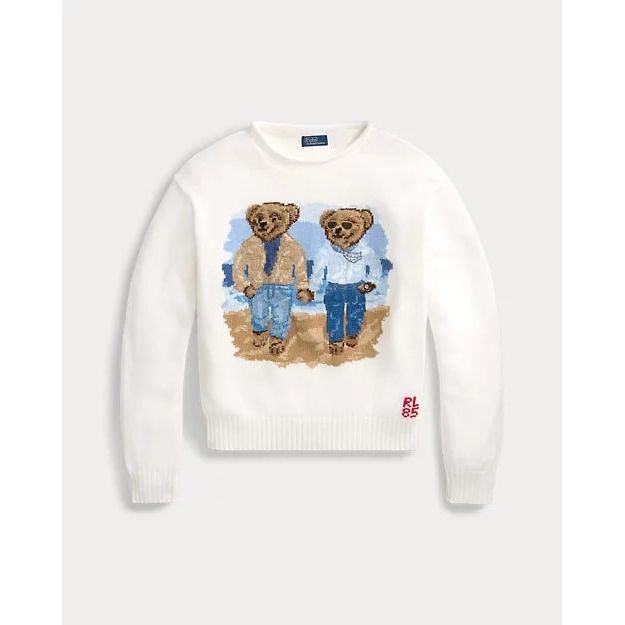 POLO RALPH LAUREN THE RALPH & RICKY BEAR JUMPER - Yooto