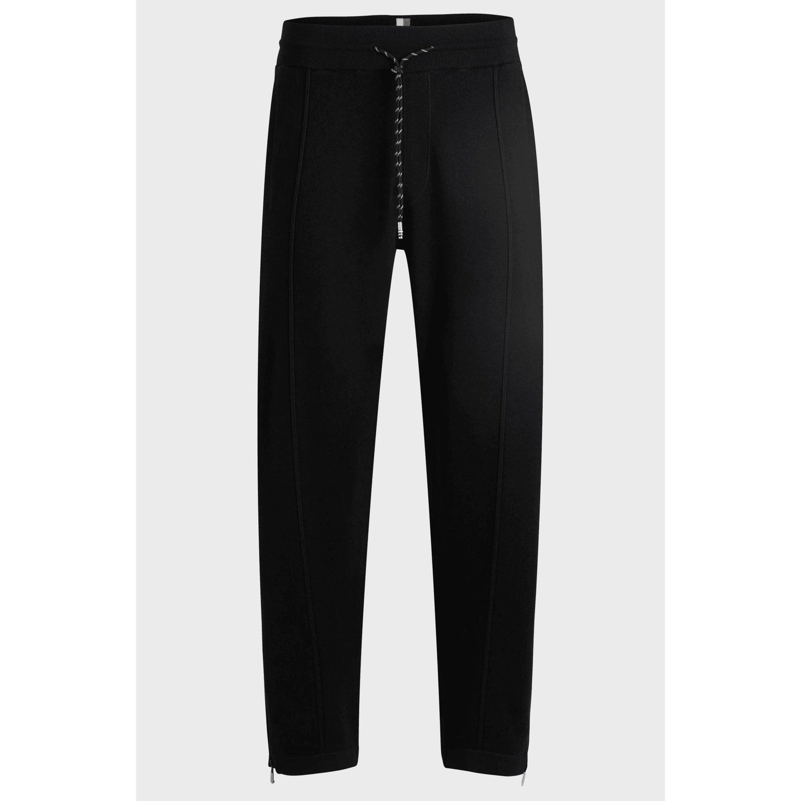 BOSS Regular-fit trousers in cotton and virgin wool