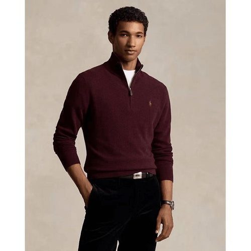 Load image into Gallery viewer, RALPH LAUREN Wool Quarter-Zip Jumper
