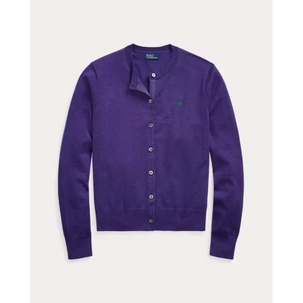 RALPH LAUREN Cotton-Blend Cardigan