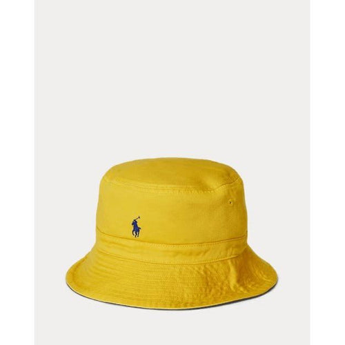 Load image into Gallery viewer, RALPH LAUREN Polo Bear Reversible Twill Bucket Hat
