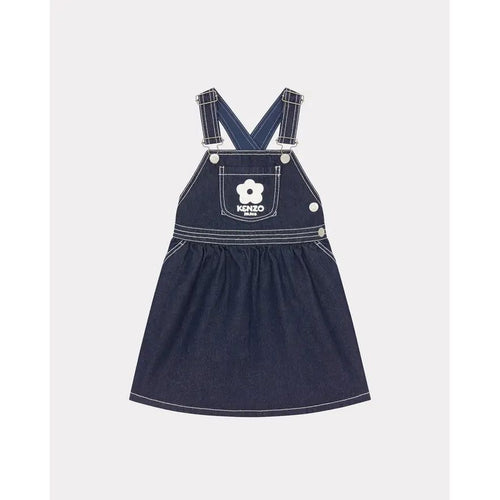 Load image into Gallery viewer, KENZO KIDS DENIM PINAFORE DRESS - Yooto
