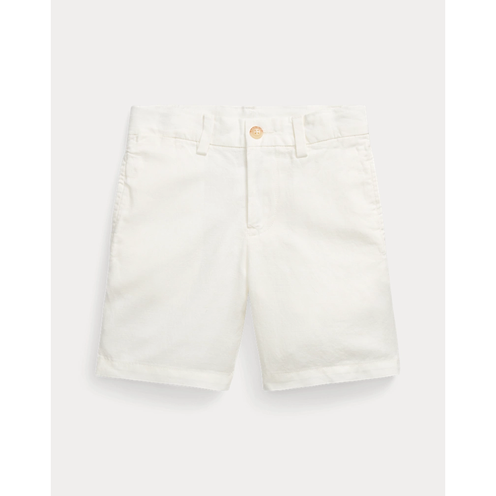 POLO RALPH LAUREN STRAIGHT FIT LINEN-COTTON SHORT