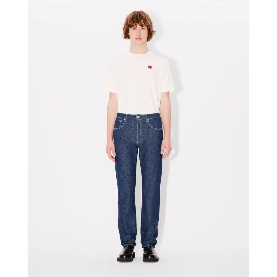 KENZO BARA SLIM STRETCH JEANS IN JAPANESE DENIM